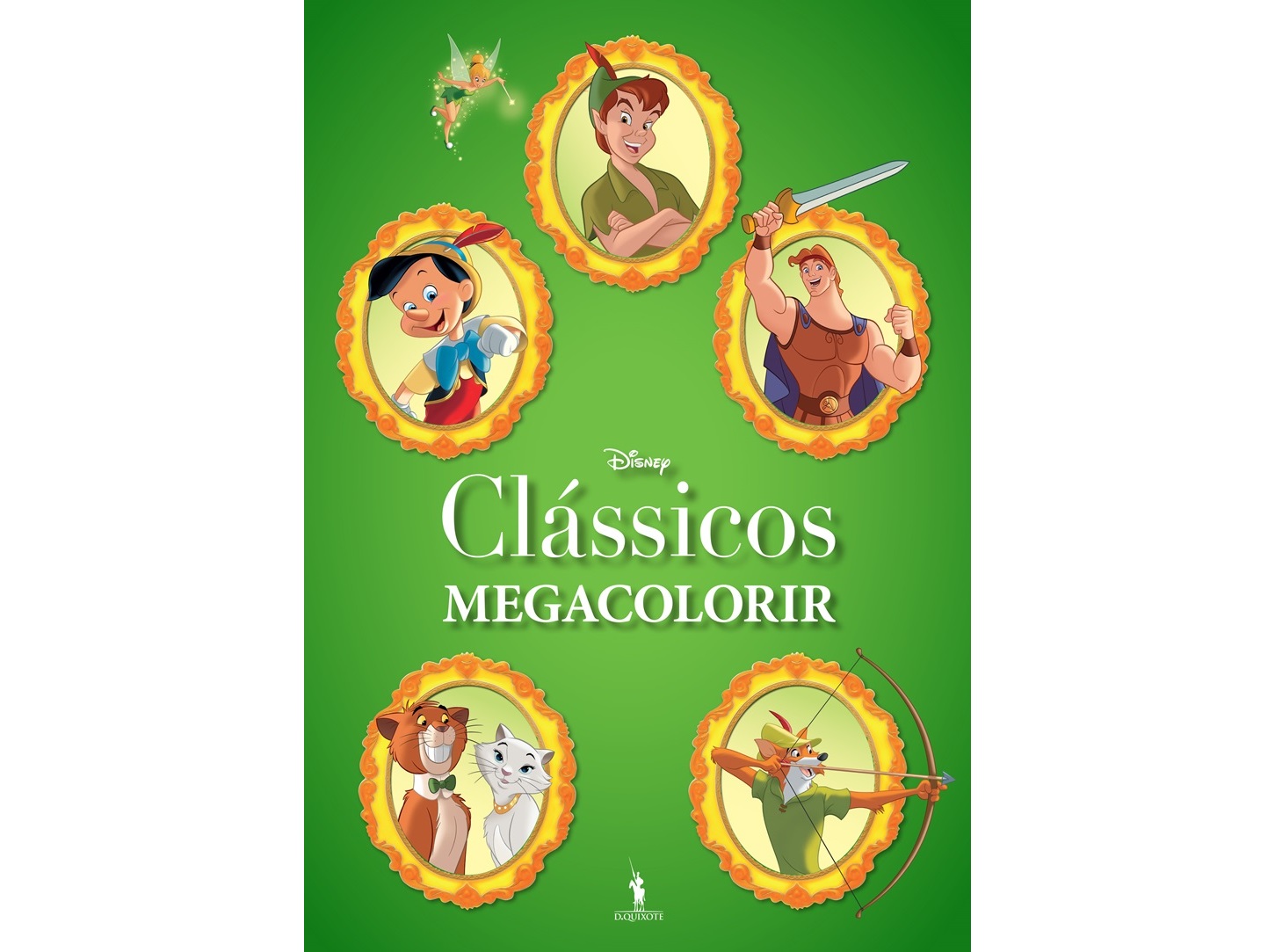 LIVRO MEGACOLORIR CLÁSSICOS DE: DISNEY