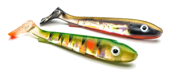 Svartzonker Big McRubber Flash Shad 25cm (2 stuks)