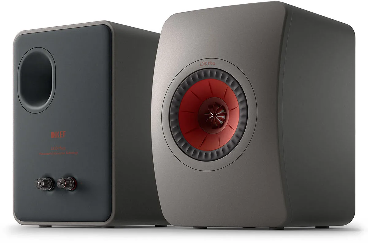 KEF LS50 Meta Titane mat (la paire) Enceintes bibliothèque