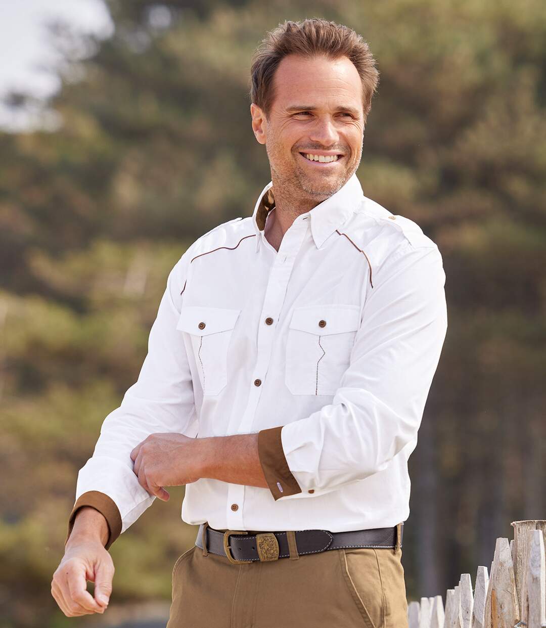 Chemise Blanche Popeline Rodéo Drive