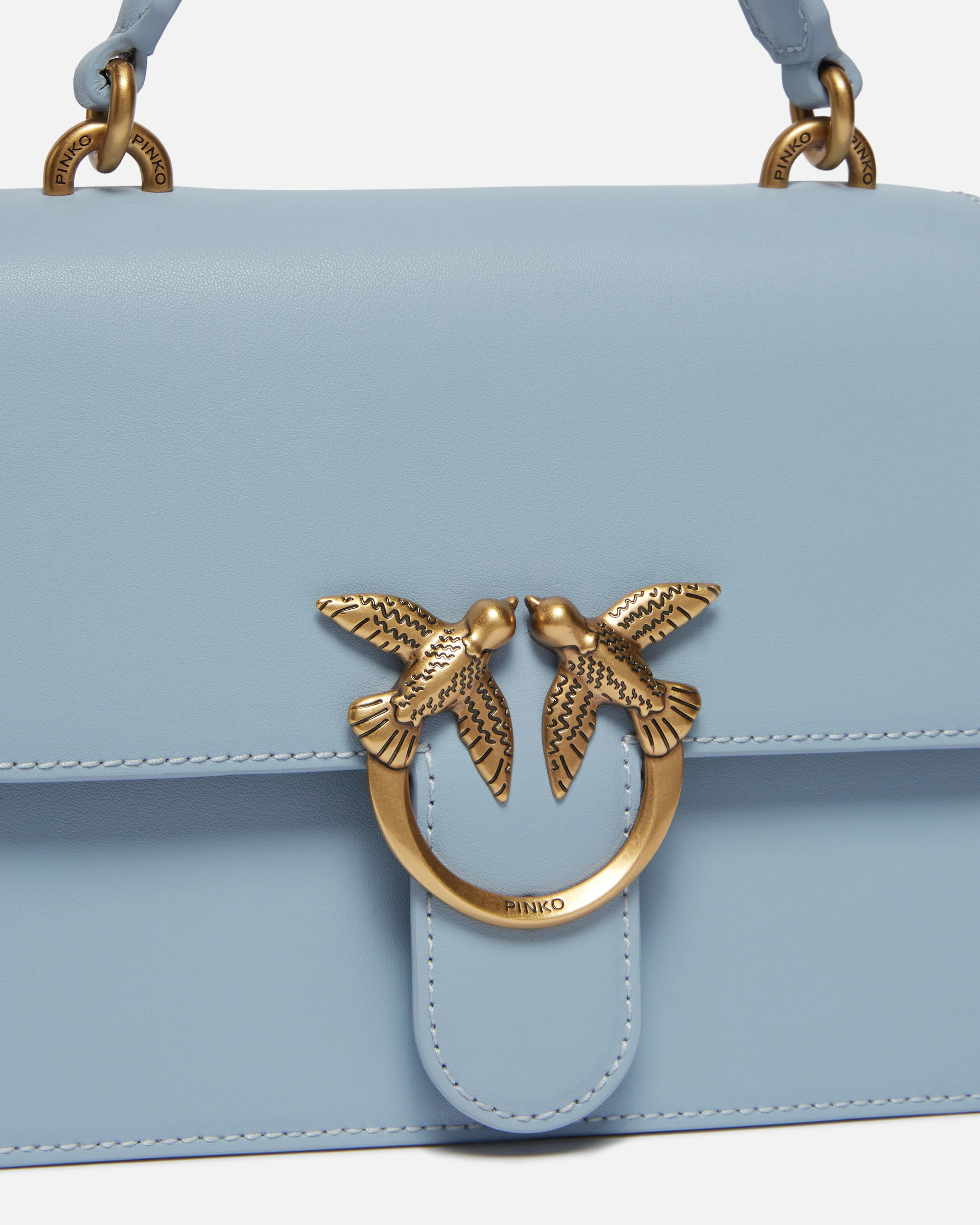 Mini love bag one light simply à anse supérieure | Bleu