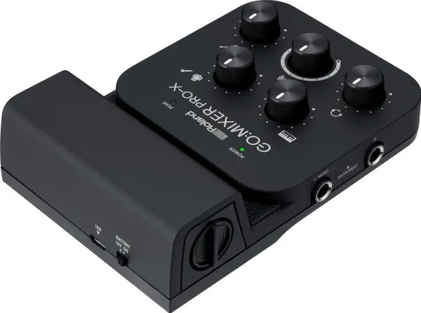 Roland GO:MIXER PX, 11 kanaler, Sort, Hvid