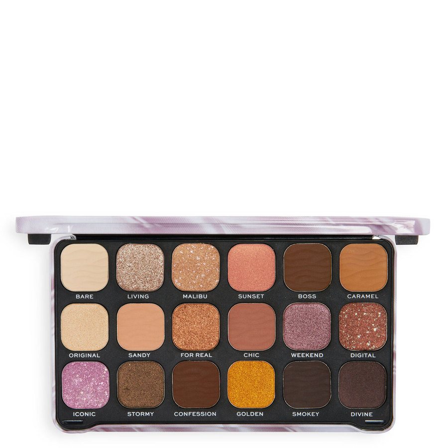 Makeup Revolution Forever Flawless Shadow Palette Nude Silk 18x1,1g