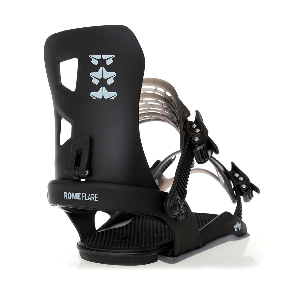 Rome FLARE - Fixations snowboard Femme black