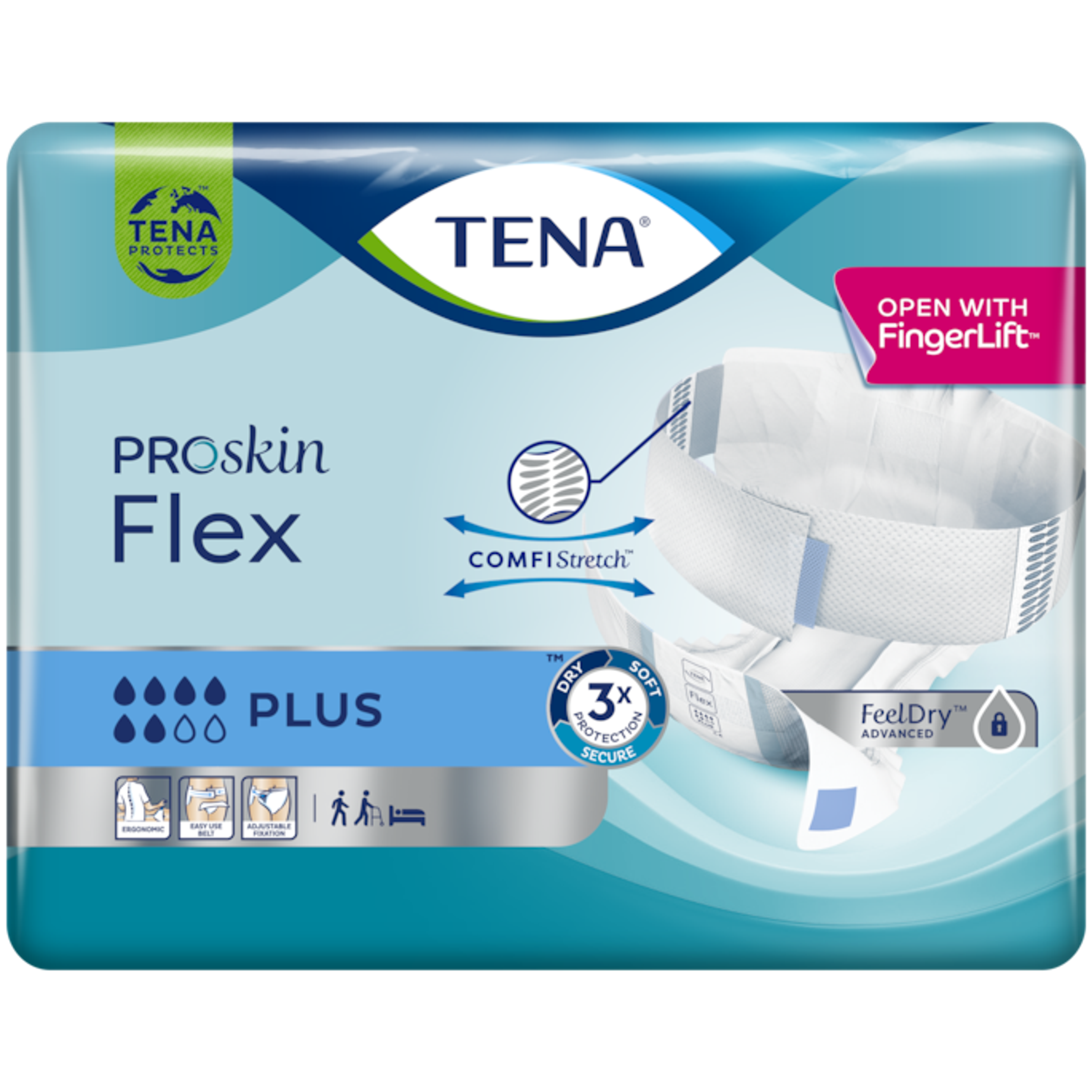 Tena Flex Plus Proskin Small (30 stuks)