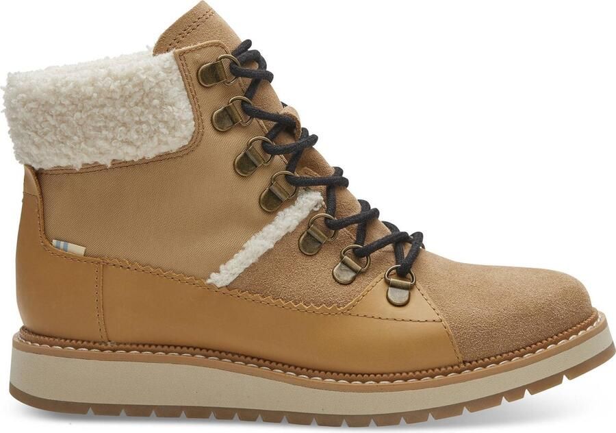 TOMS Mesa Dames Veterboots Tan