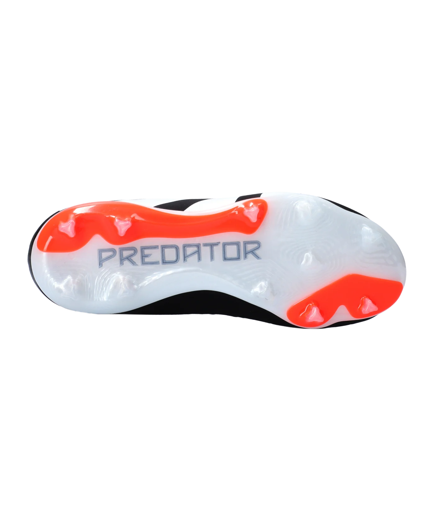adidas Predator Elite LL FG Solar Energy Kids Schwarz Weiss Rot
