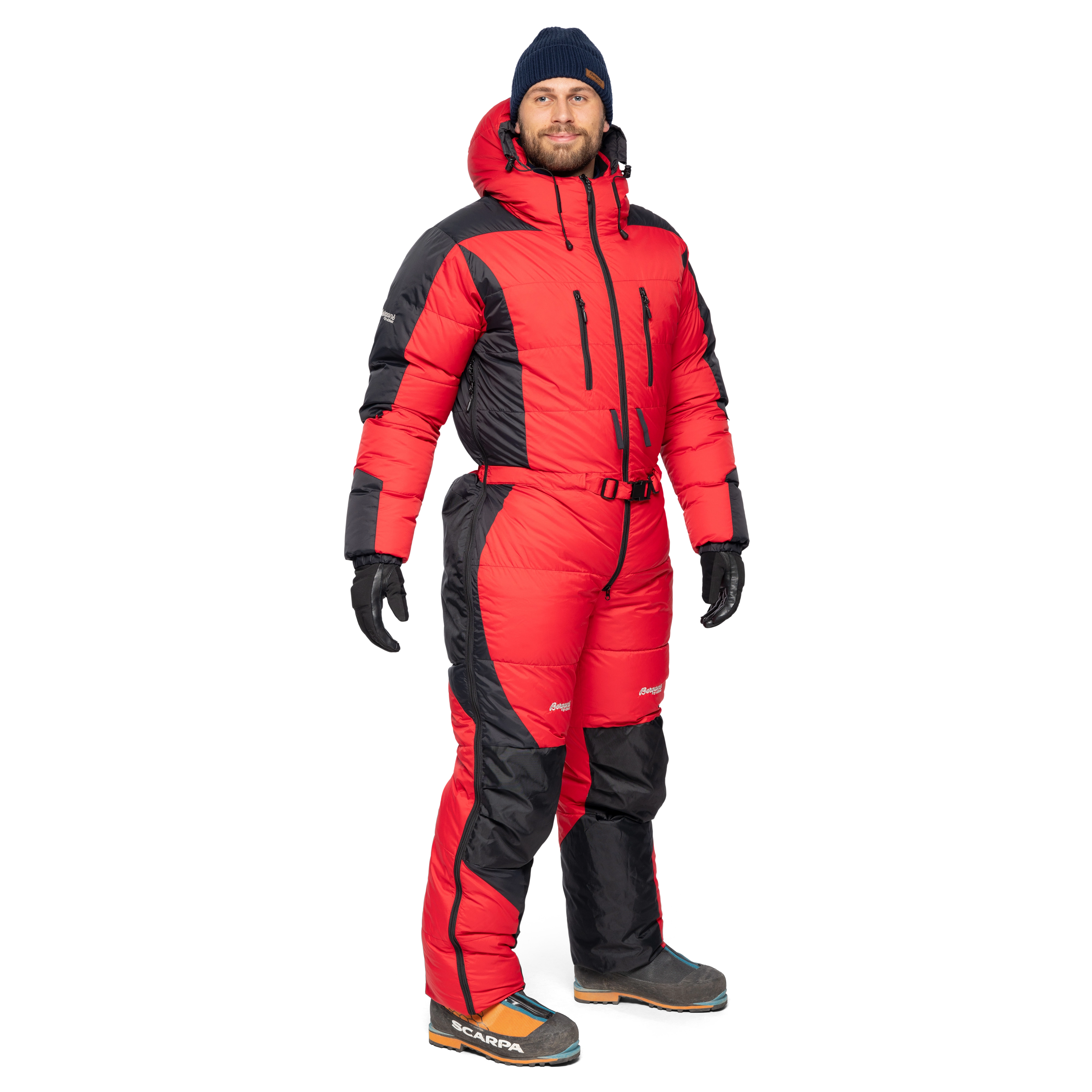 Expedition Down Suit Red / Black