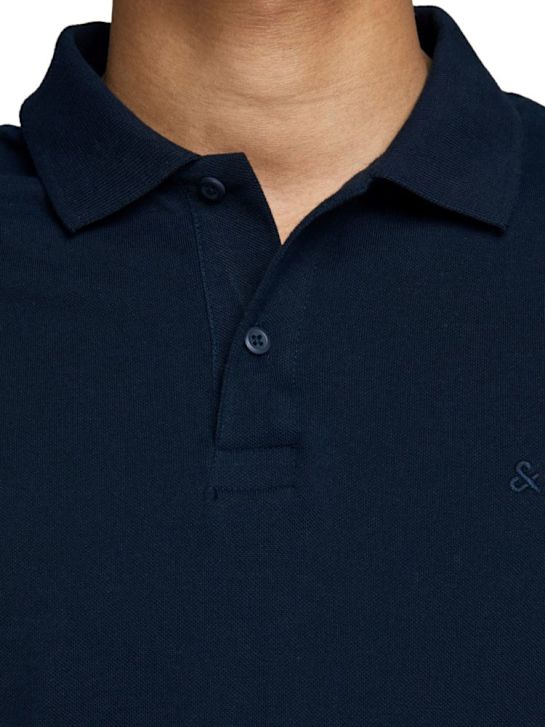 JACK & JONES Polo-Shirt Dunkelblau