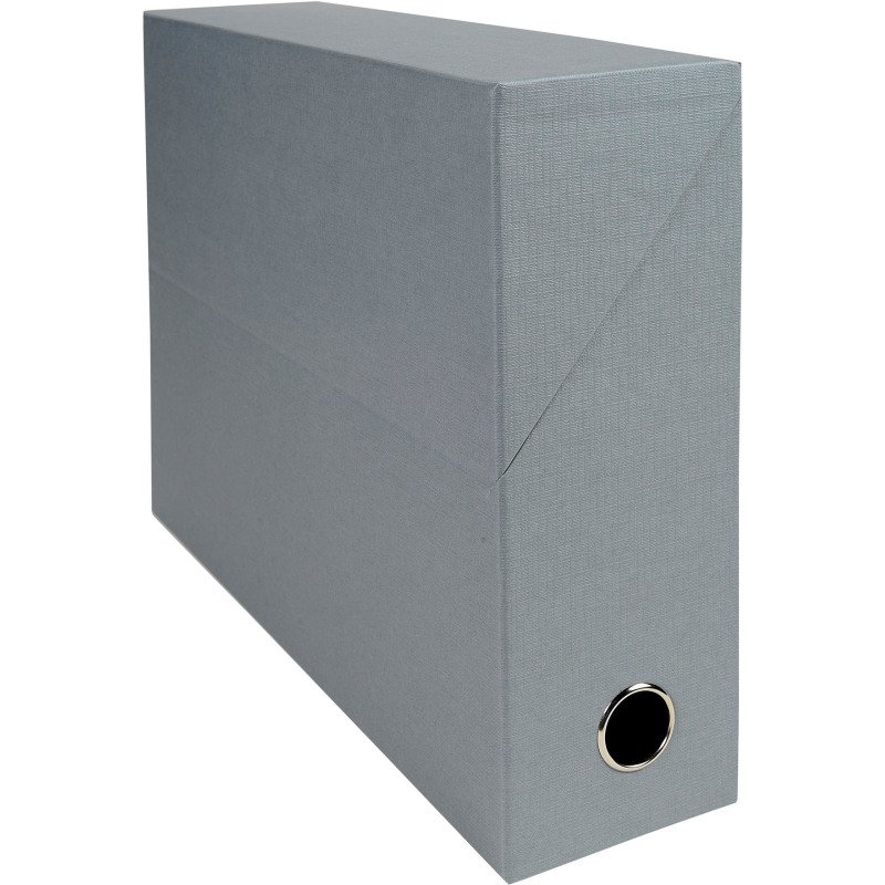 Boîte de classement carton toilé Exacompta dos 9 cm assorties