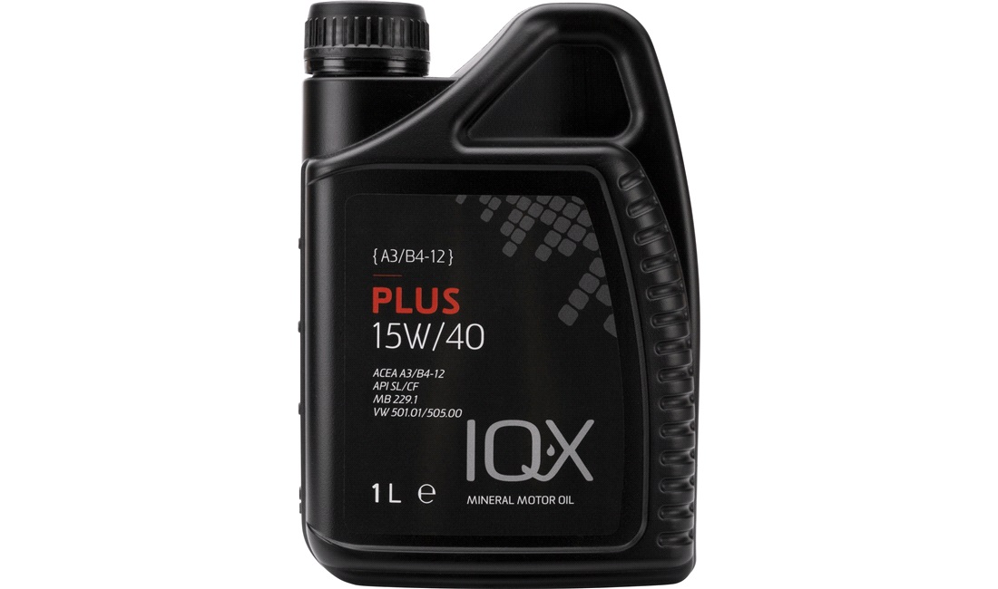 IQ-X PLUS 15W/40 motorolie, 1 liter