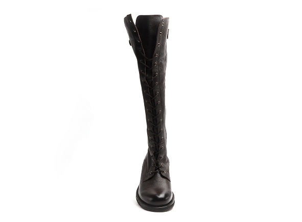 Felmini bottes plates femme a685 marron