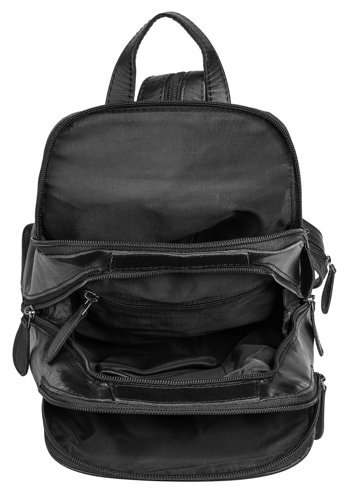 Cluty Cityrucksack echt Leder