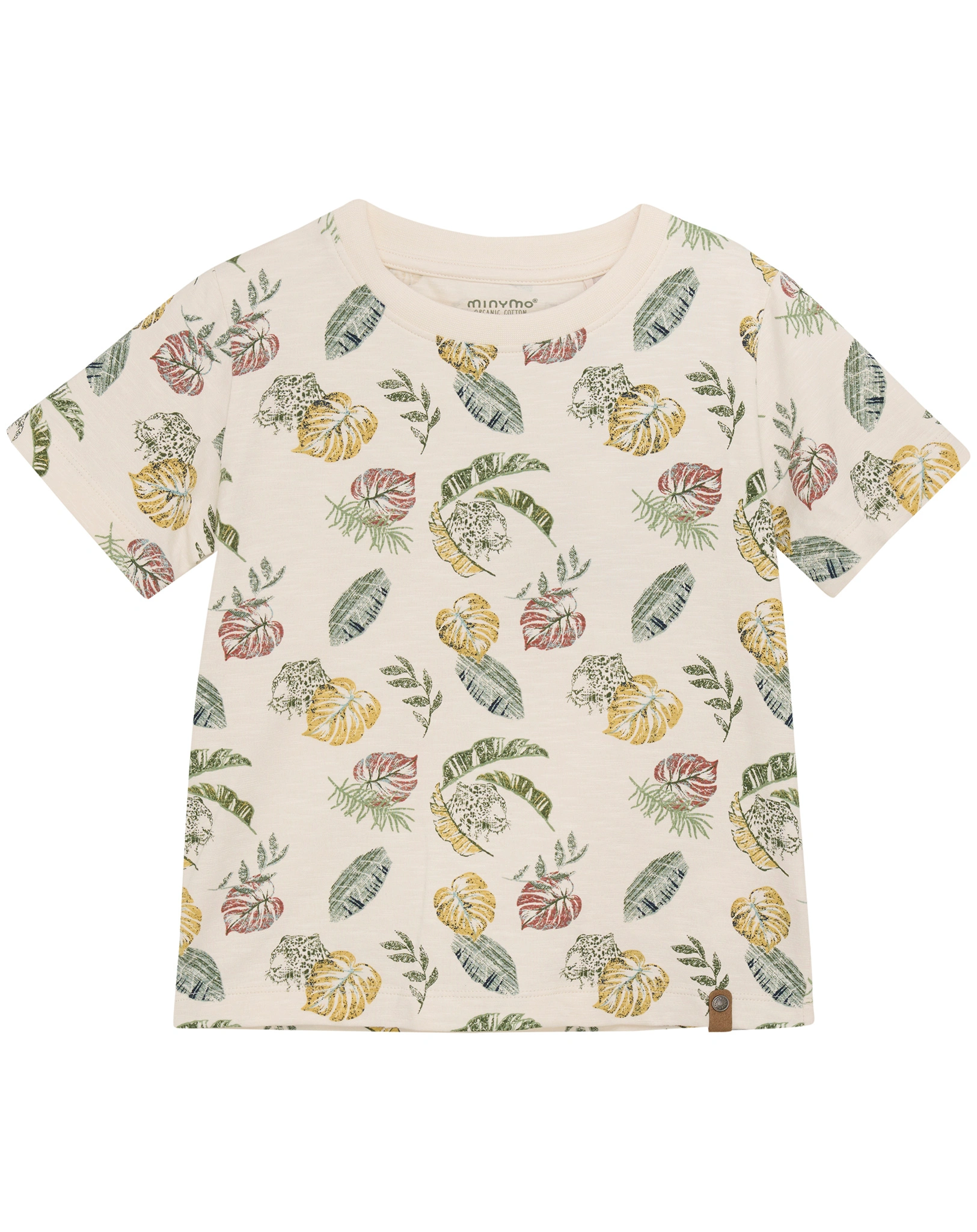 T-Shirt LEAVES in eggnog