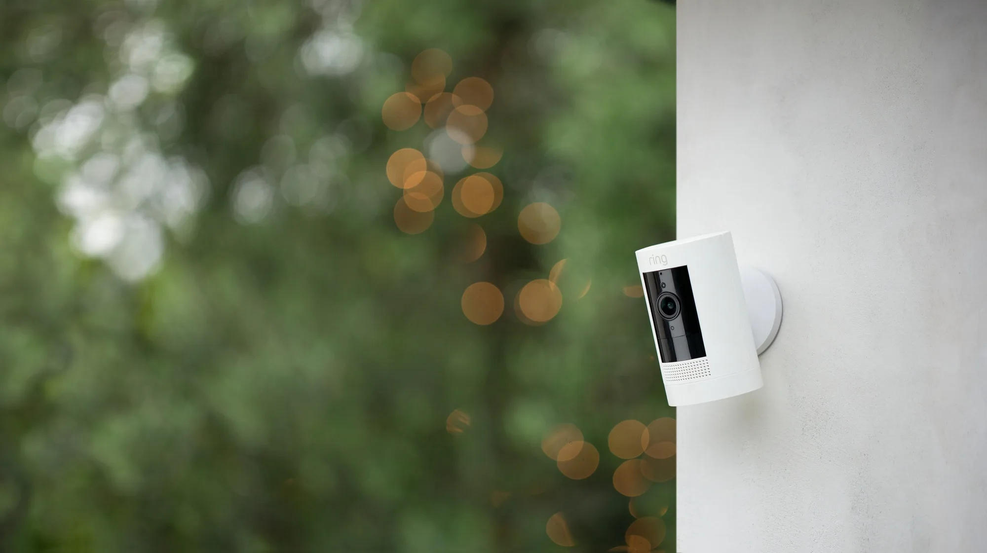 Ring Stick Up Cam Battery Blanc Caméra de surveillance