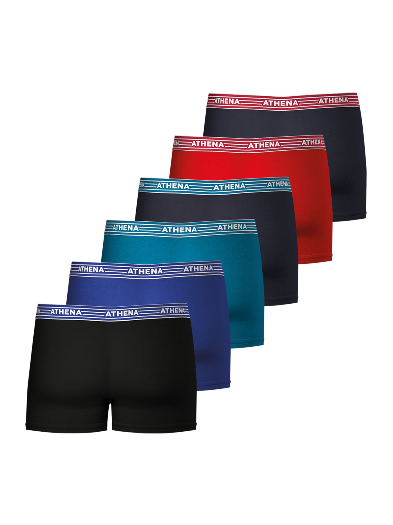 Lot de 6 boxers homme