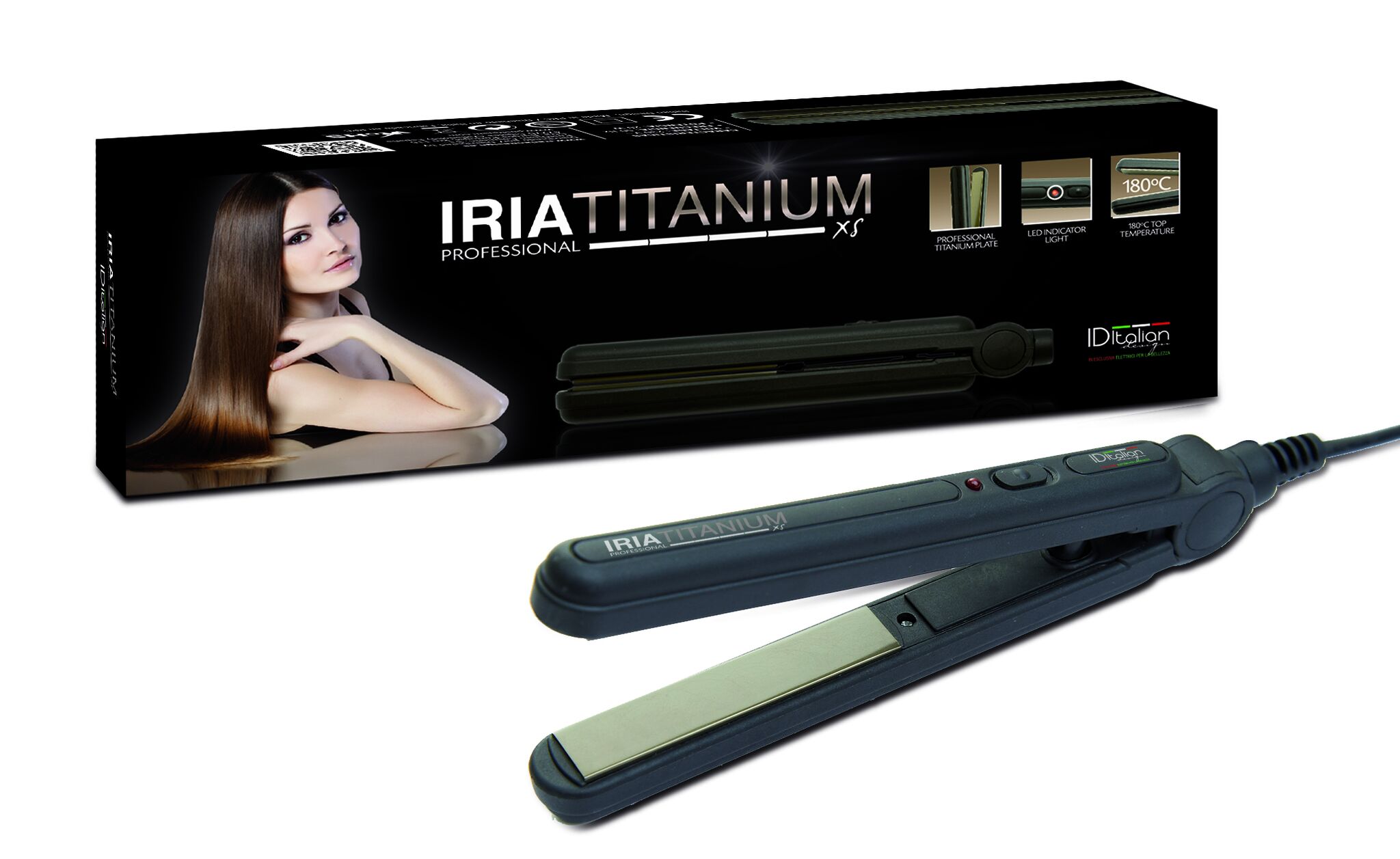 Italian Design Iria Titanium XS Hair straightener