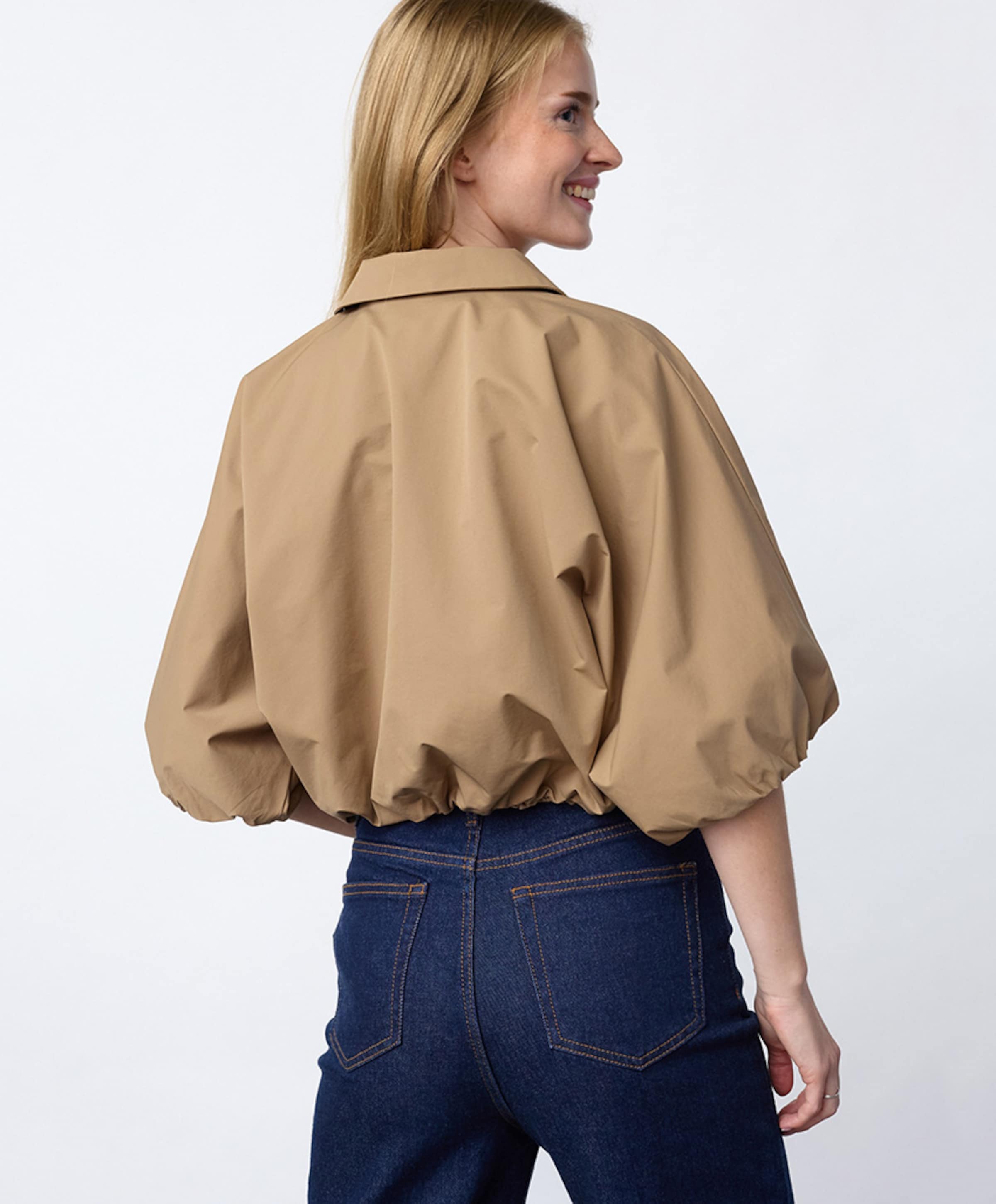 Sisters Point Dames blouse beige