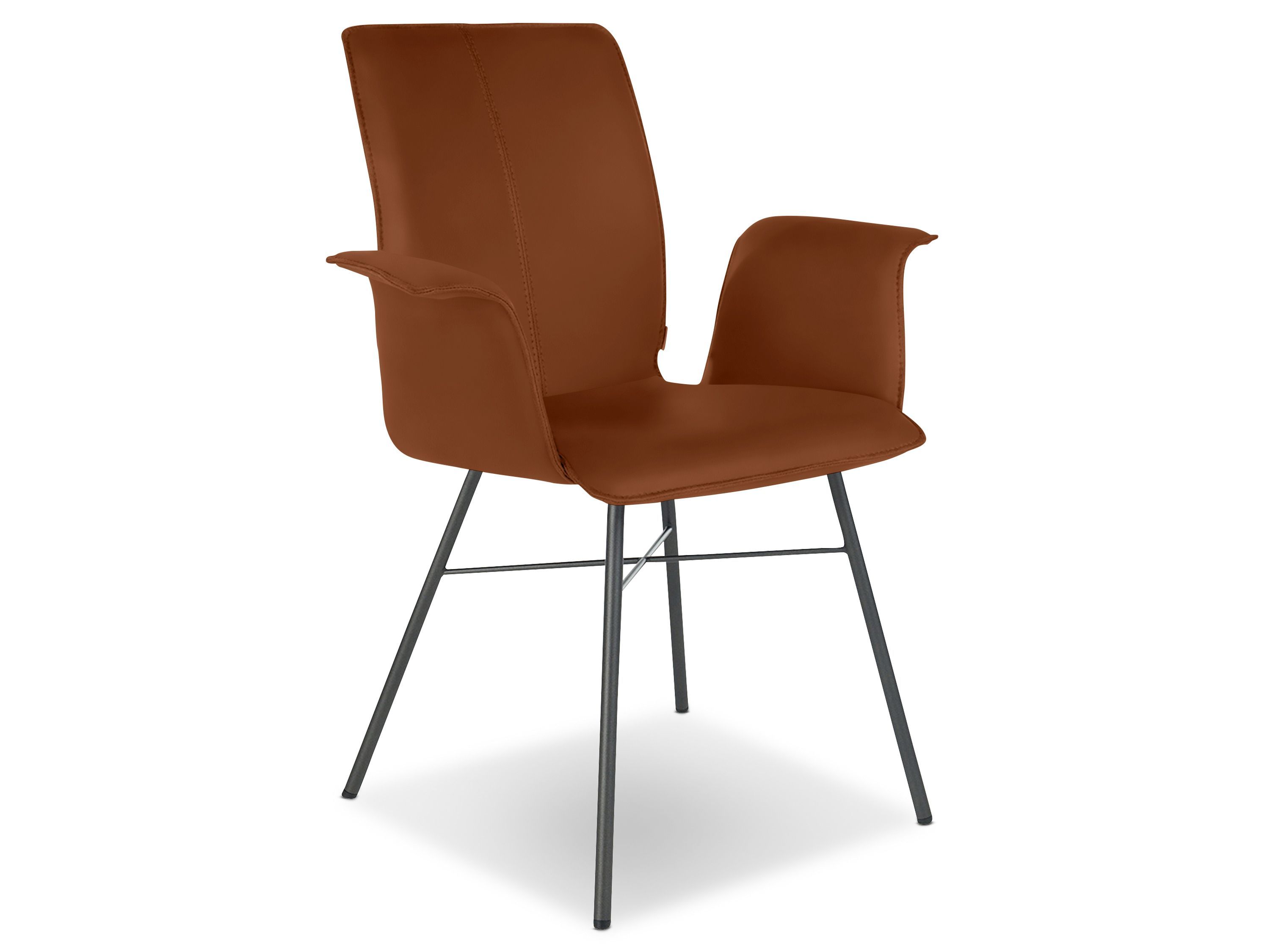 Polsterstuhl bert plantagie TARA 832P Saddle Brown