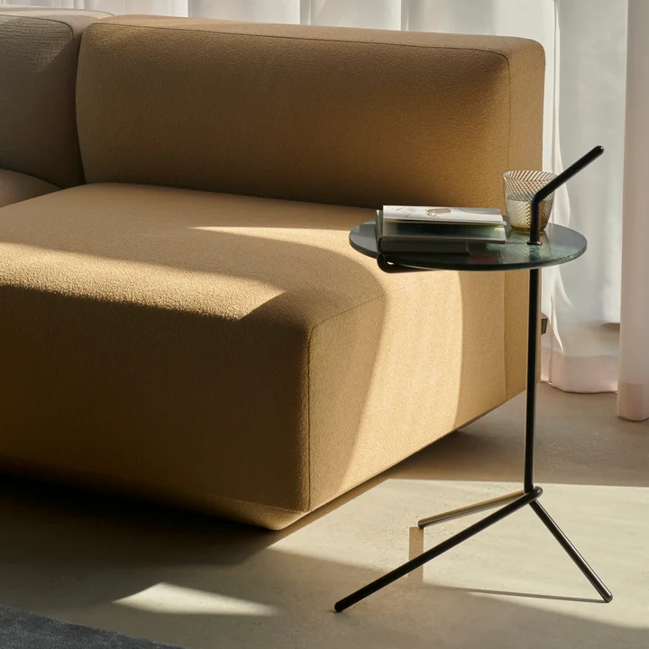 &Tradition - Halten Side Table SH9, Verde Guatemala / warmes Schwarz