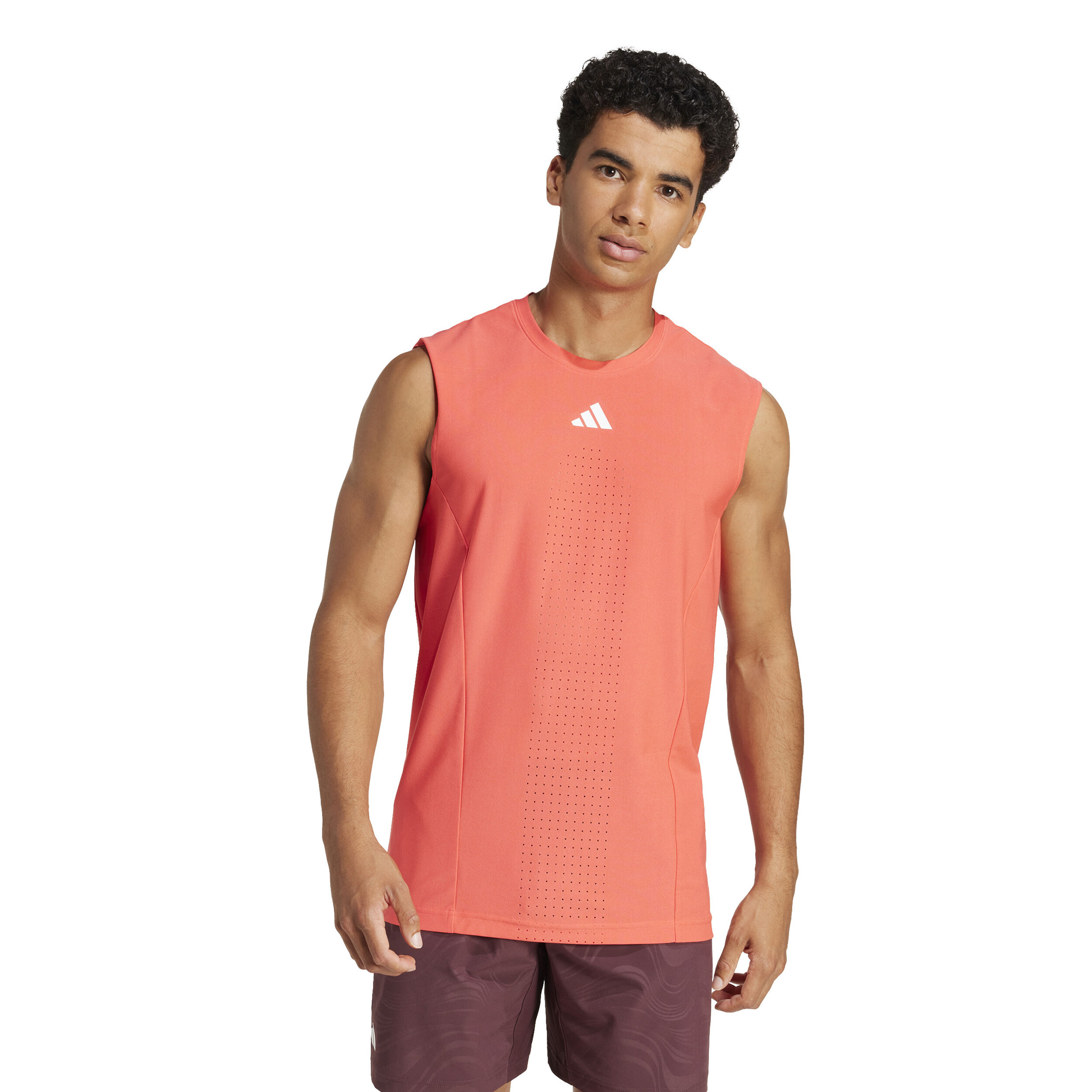 adidas Pro Débardeur Tank Top Hommes - Orange