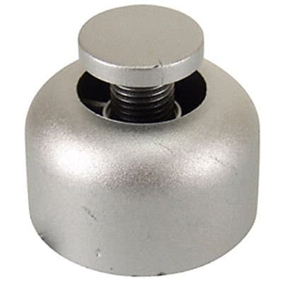 Mini pied de meuble boule ø50 x 28 mm