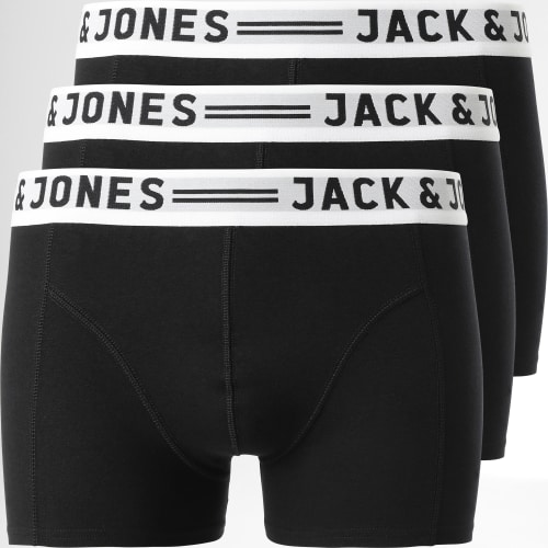 Lot De 3 Boxers Sense Noir