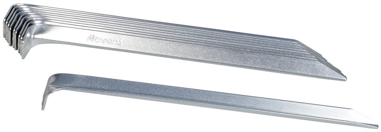 Tent Pegs Long 10pk Grey