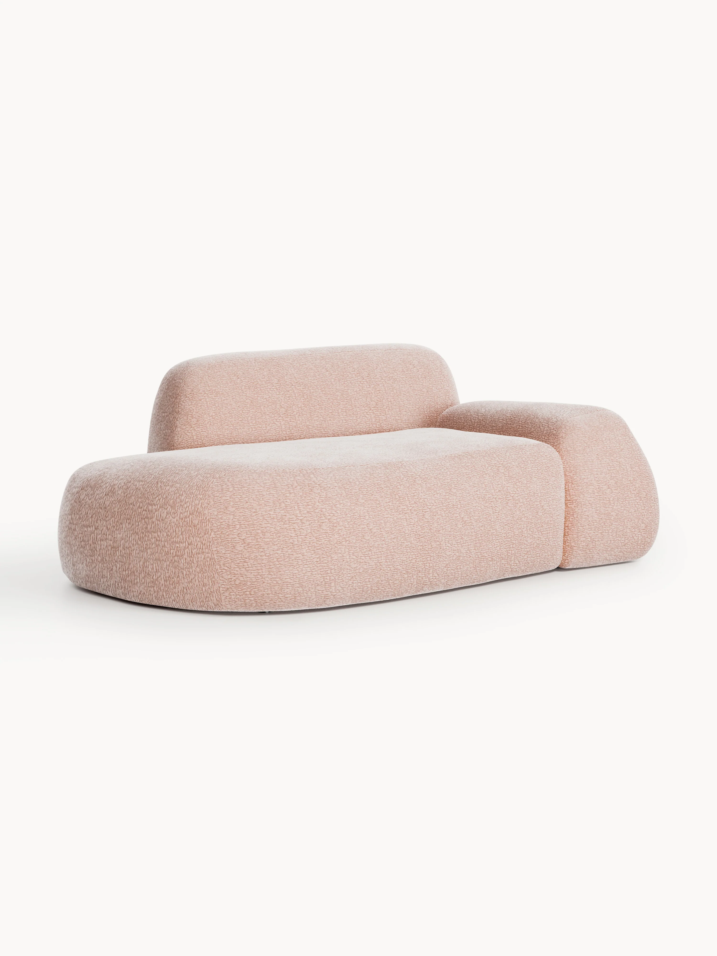Bank Wolke (2-zits) met chaise longue