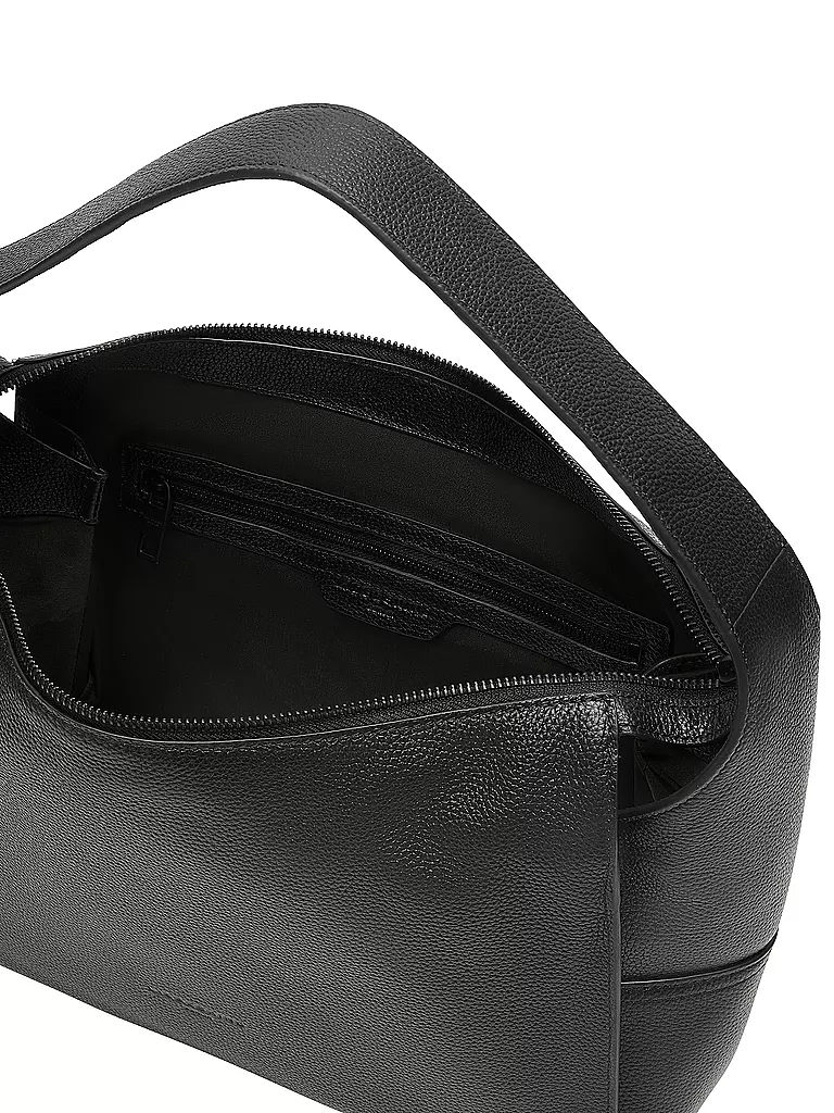LIEBESKIND BERLIN Ledertasche - Hobo Bag LOU Medium schwarz