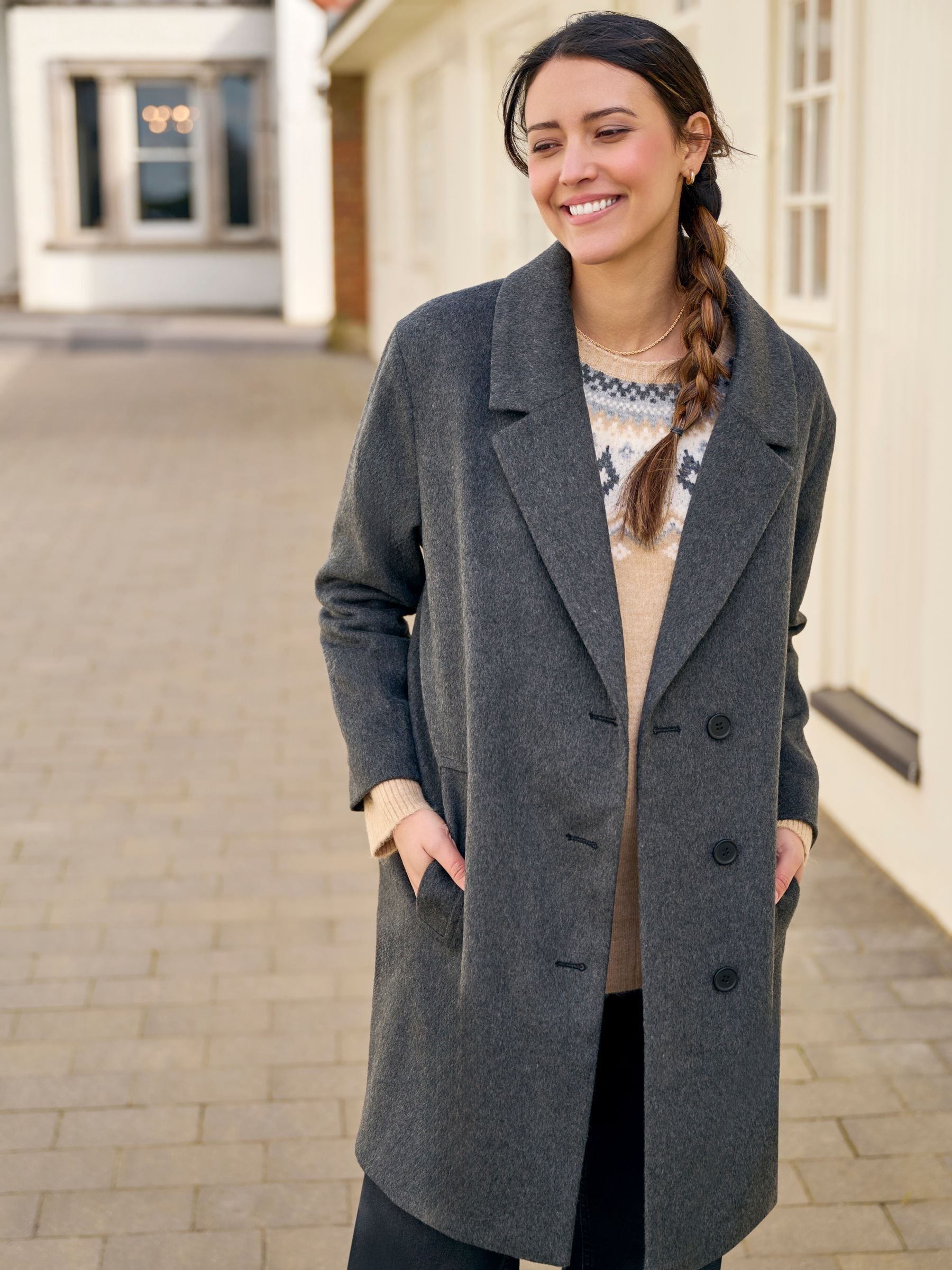 JoJo Maman Bébé Maternity Tailored Coat
