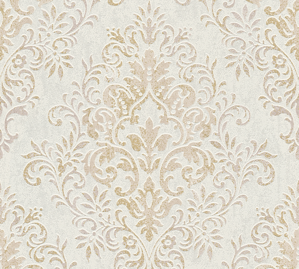 A.S. Creation Vliestapete - beige - Barock - 10 Meter