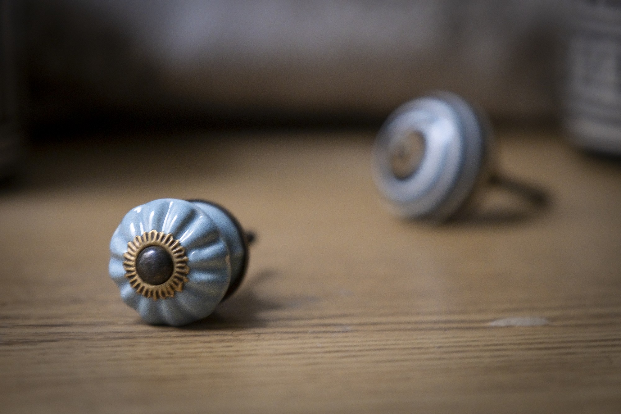 Keramik Möbelknopf, handglasiert, Ø 3 cm günstig bestellen