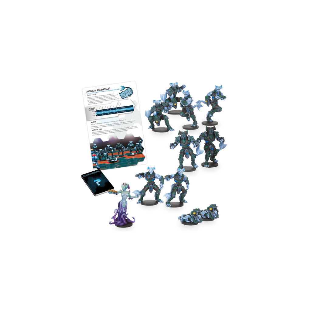 Dreadball 2 : Nemion Oceanics - Equipe Sphyr