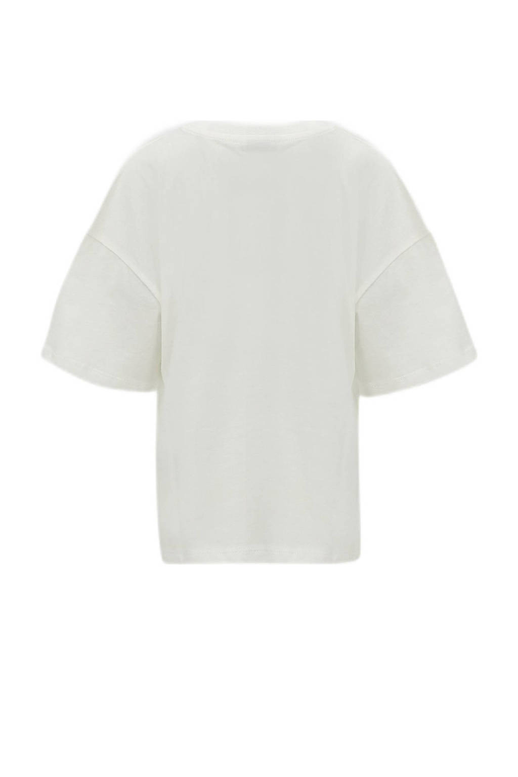 LTB T-shirt ROZEFE met printopdruk off white