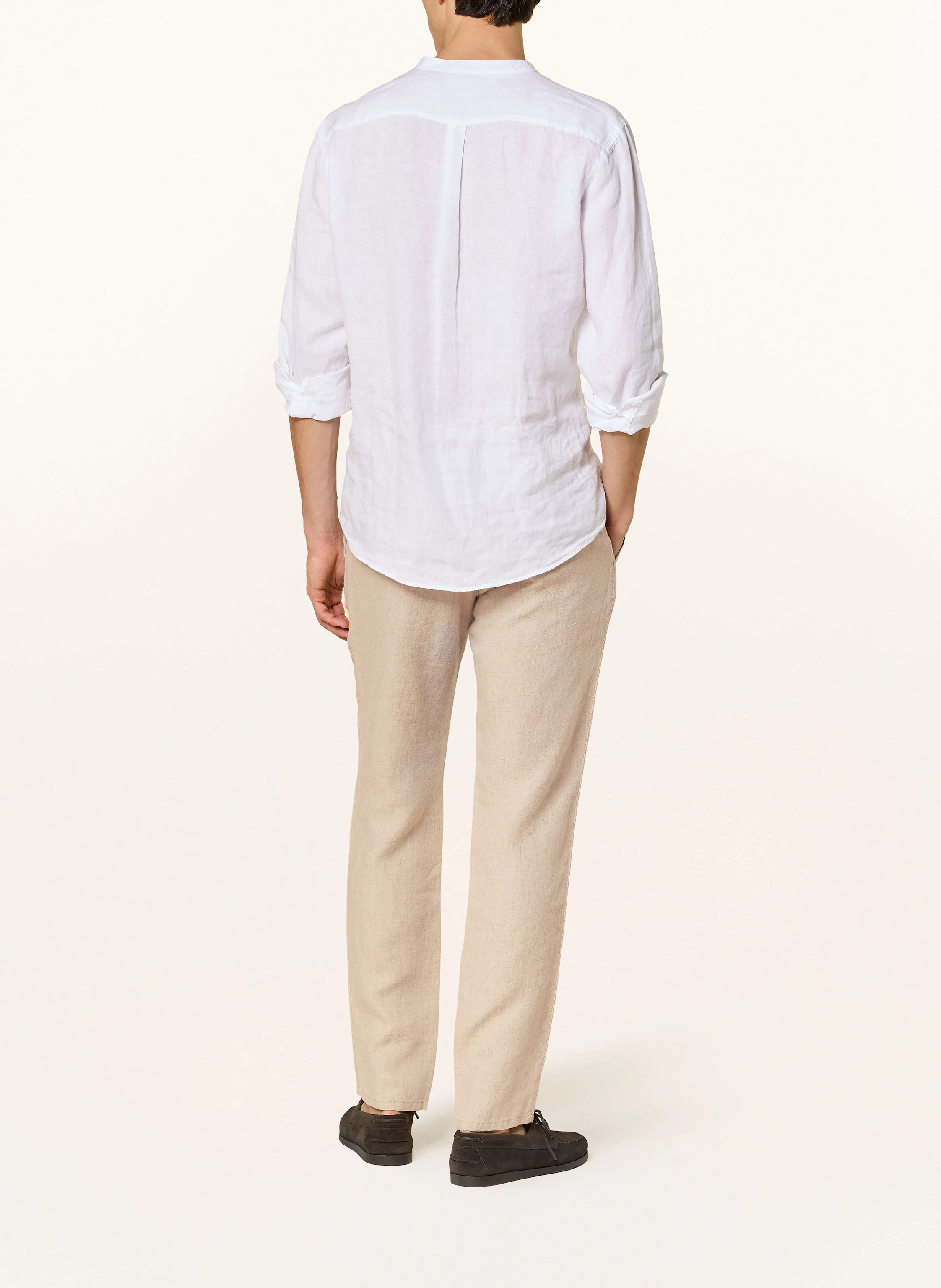 ALBERTO Leinenhose HOUSE Tapered Fit