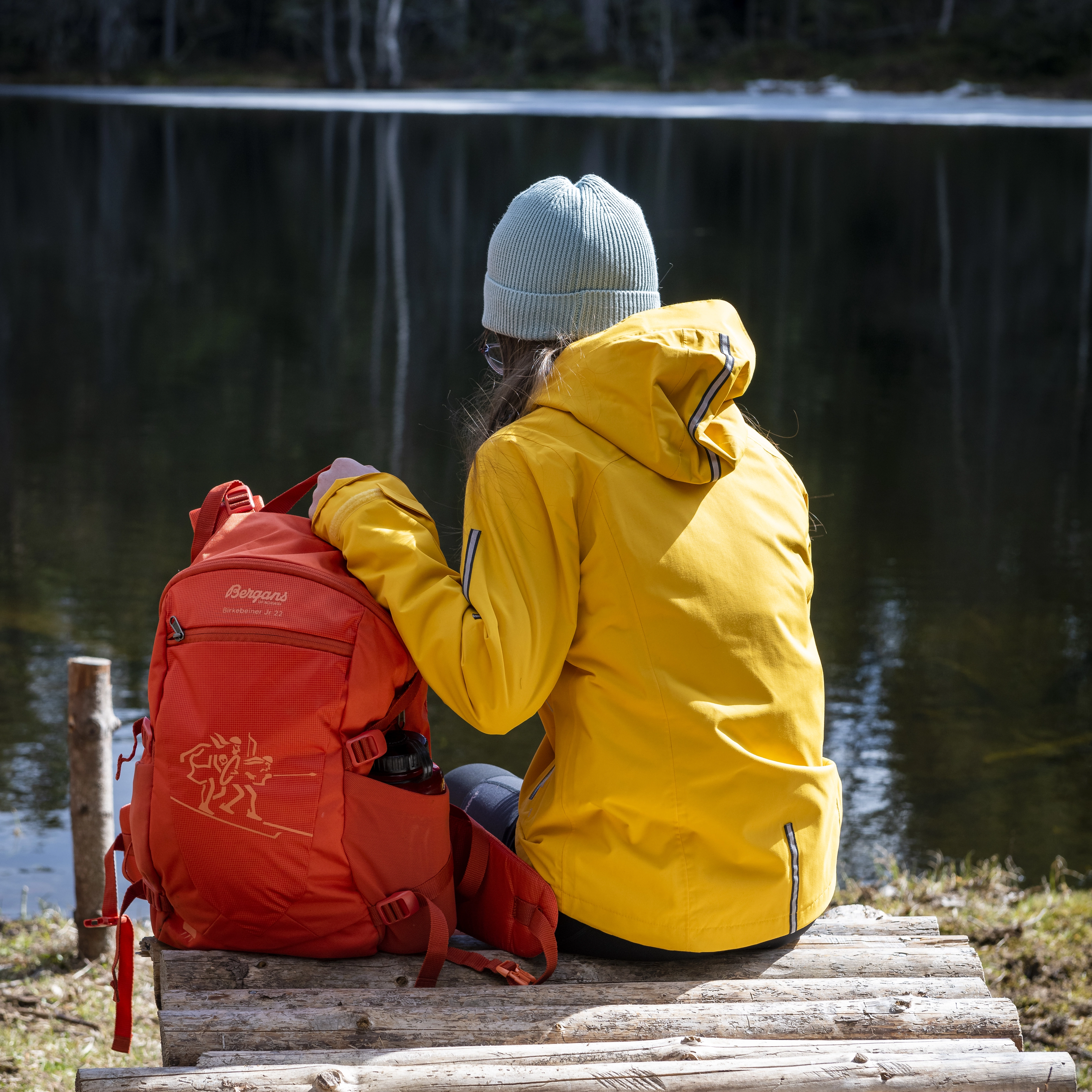 Sjoa 2L Youth Girl Jacket Light Golden Yellow