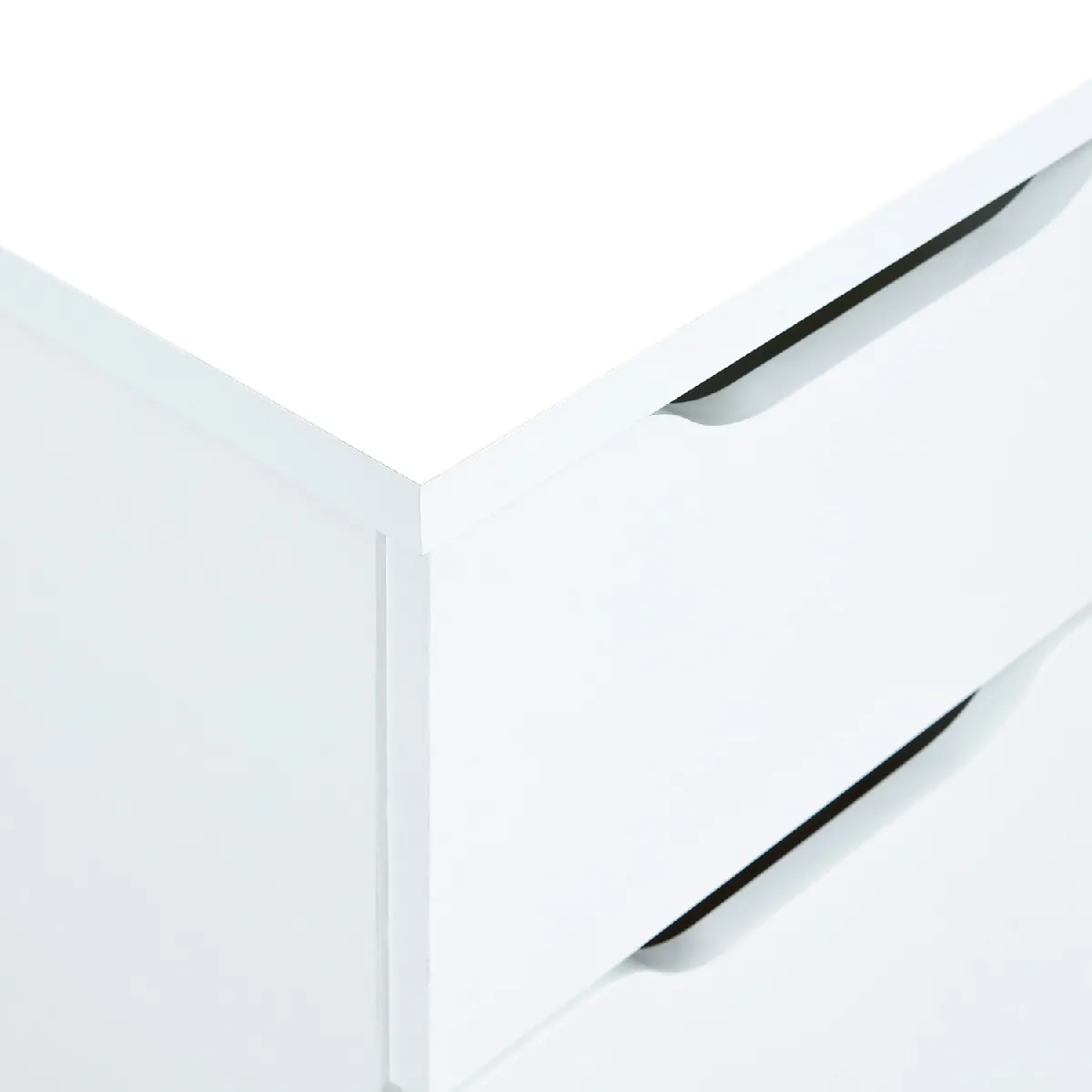 Alter Bureau avec tiroir et porte latérale Blanc