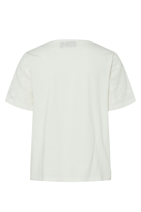 Pieces witte dames t-shirt