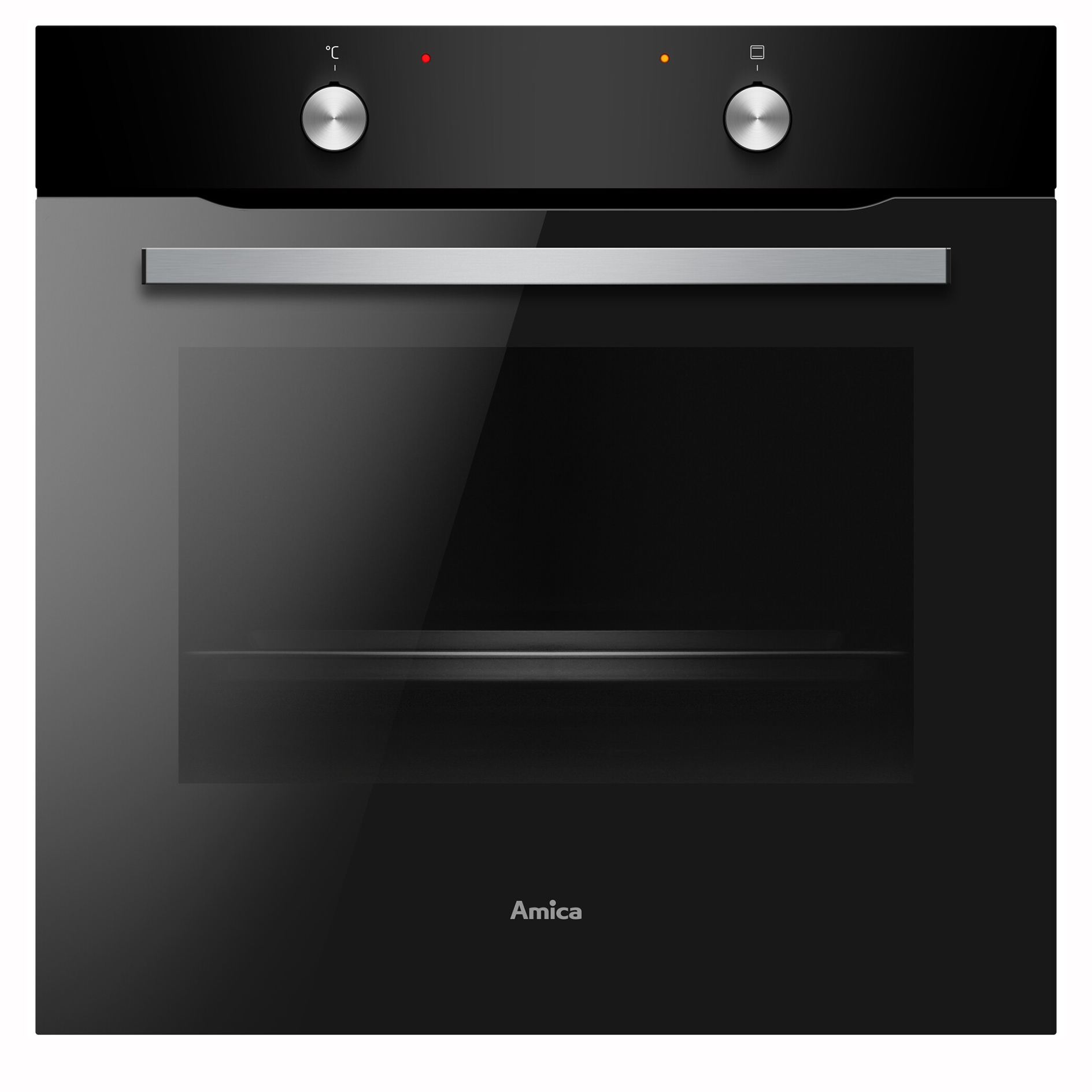 AMICA Einbau-Backofen EBX 947 600 SM - schwarz matt - A