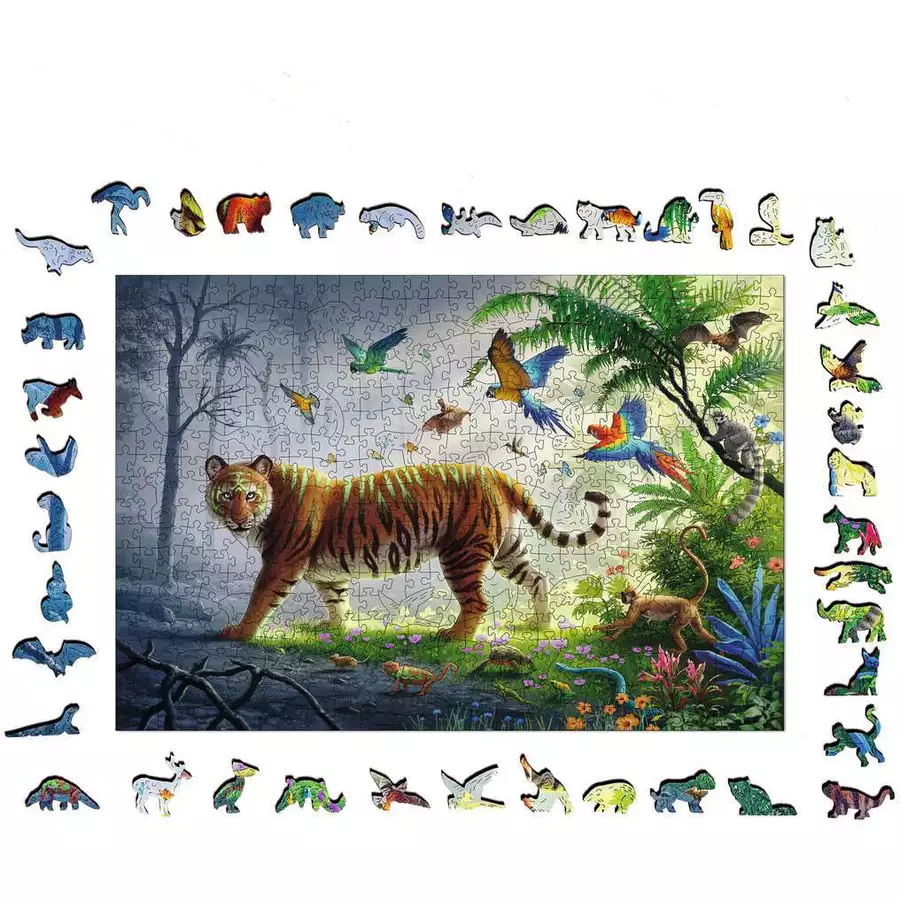 Ravensburger Tiger im Dschungel bunt