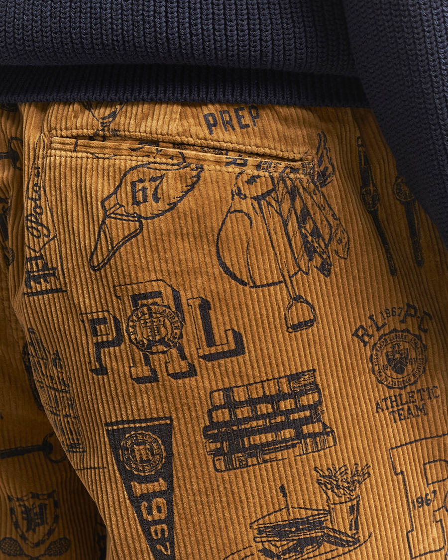 Polo Ralph Lauren Prepster Corduroy Shorts Golden Brown Preppy Diary
