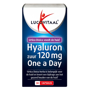 Lucovitaal Hyaluronzuur Droge Huid 120mg Capsules 30CP