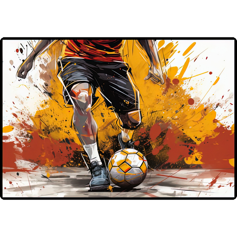 Hansa Schreibunterlage, 50 x 34 cm, Fussball