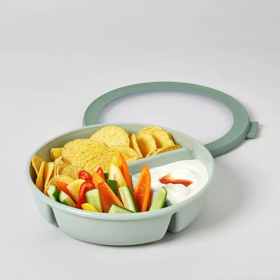 Mepal Bento Bowl Mulitschüssel Cirqula 250 + 250 + 500 ml schwarz