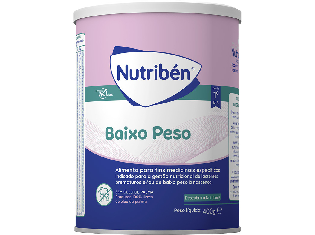 LEITE NUTRIBÉN BAIXO PESO 400G
