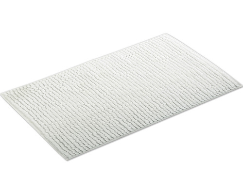 MSV CHENILLE badmat 80 x 50 cm wit