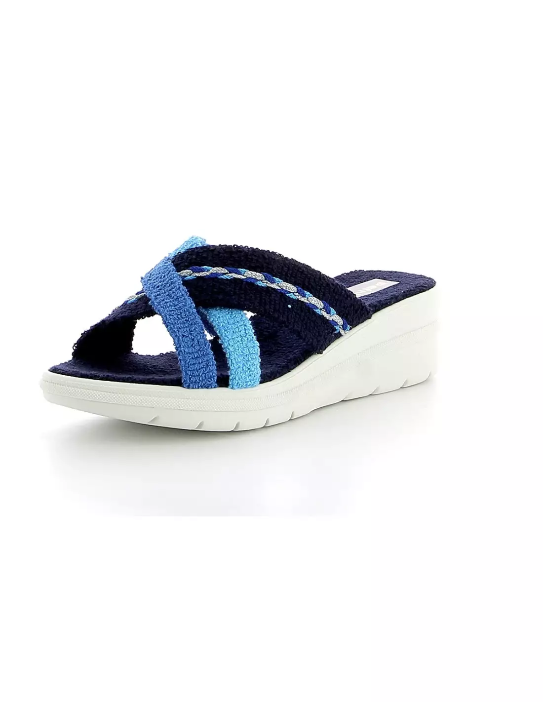 PATRIZIA PATRINITI MIX MARINE - Mules & sabots Marine