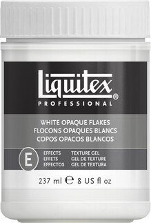 Liquitex - White Flakes - Hvide Flager Akryl Medium 237 ML