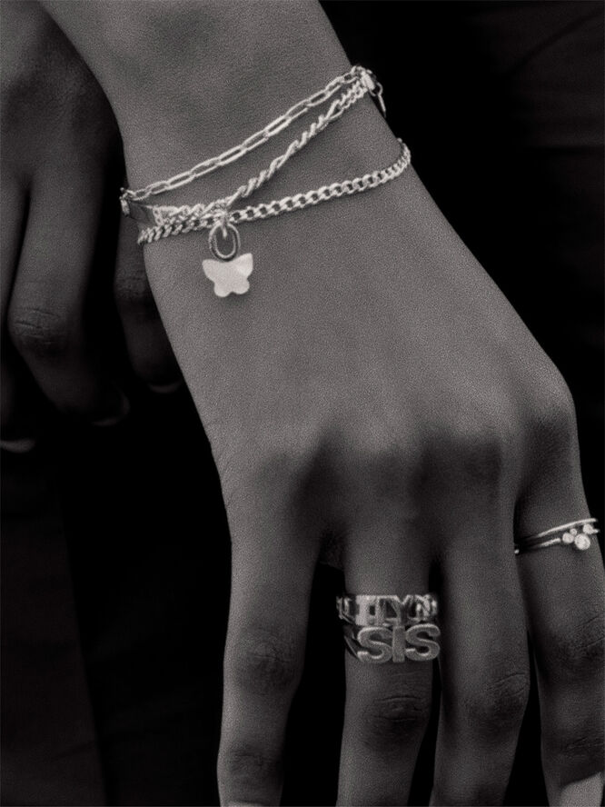 Maria Black Sis Ring Silver